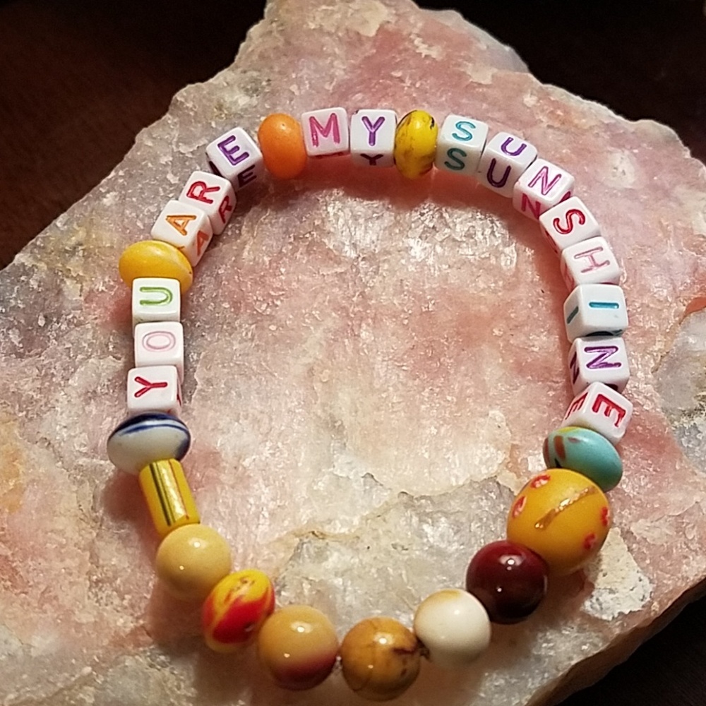 Delightful You Are My Sunshine Bracelet